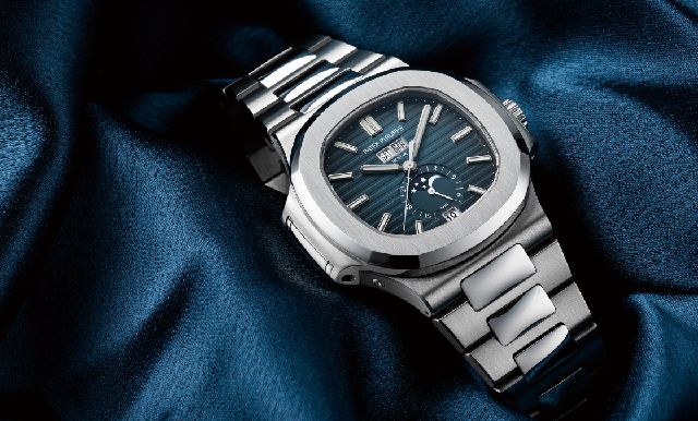 藍面金鷹矚目款｜PATEK PHILIPPE Nautilus 5726/1A-014年歷表