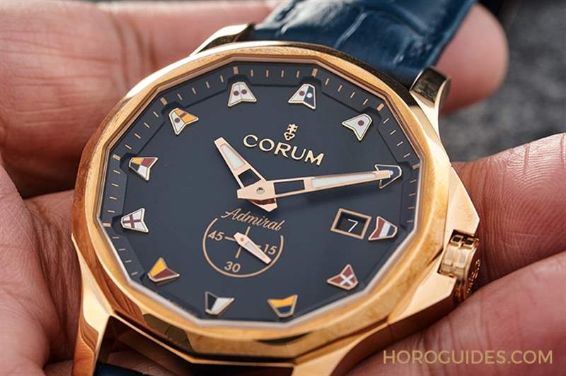 CORUM - 純粹海事風味，CORUM Admiral 海軍上將青銅腕表