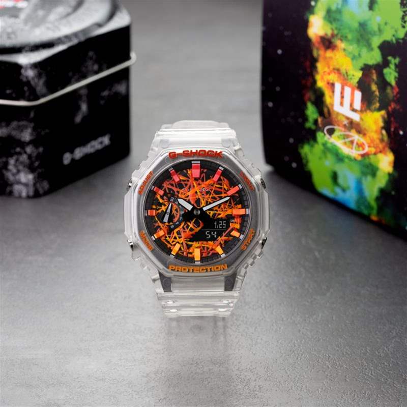 CasiOak Celestial會附上IFL Watches重新設計的表和，增添手表的收藏意義。 （Source：iflwatches）