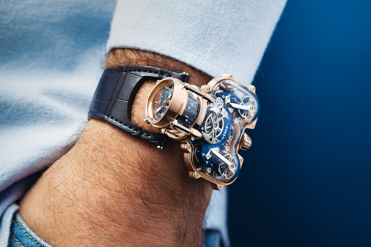 MB&F Horological Machine N°9 'Sapphire Vision'