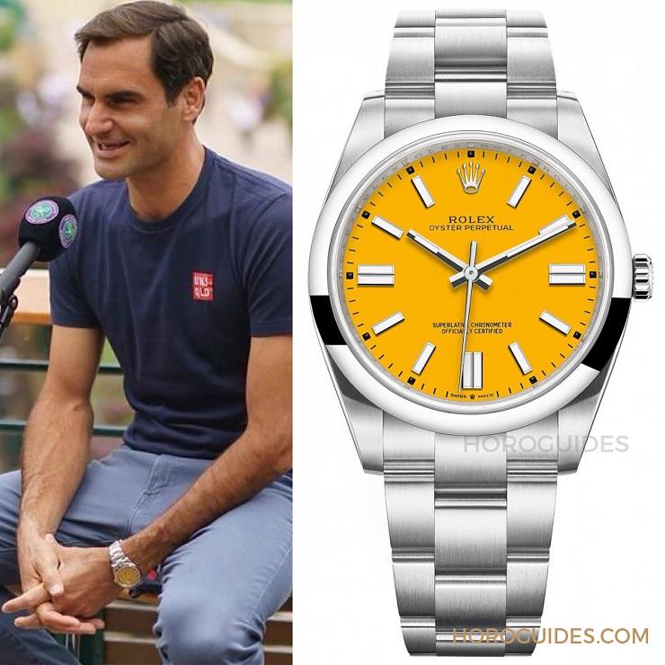 ROLEX - 回顧那些高光時刻，Roger Federer費德勒與Rolex偕伴20年