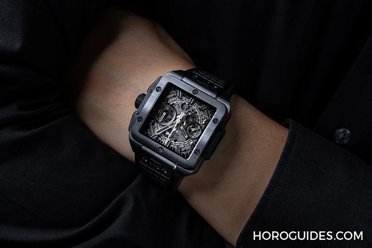 HUBLOT - 宇舶推出高階運動方形表Square Bang Unico計時碼表卓越工藝盡在方寸之間