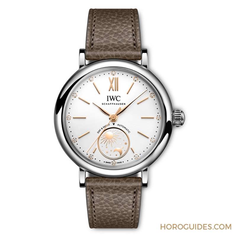 IWC - 柔潤質感,迷人英氣|IWC柏濤菲諾日夜顯示自動腕表34