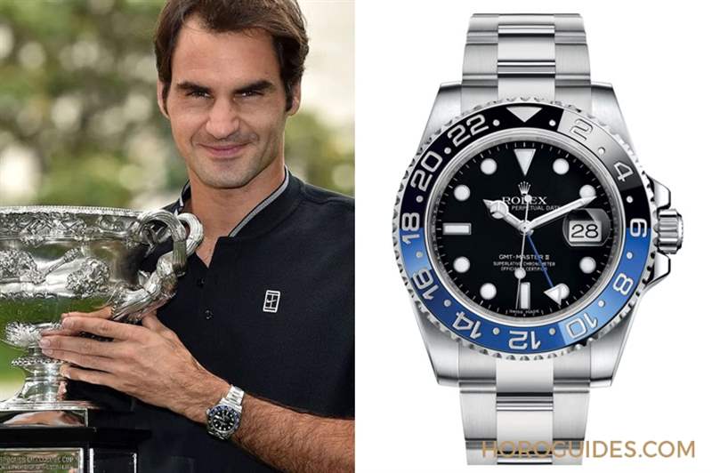 ROLEX - 回顧那些高光時刻，Roger Federer費德勒與Rolex偕伴20年