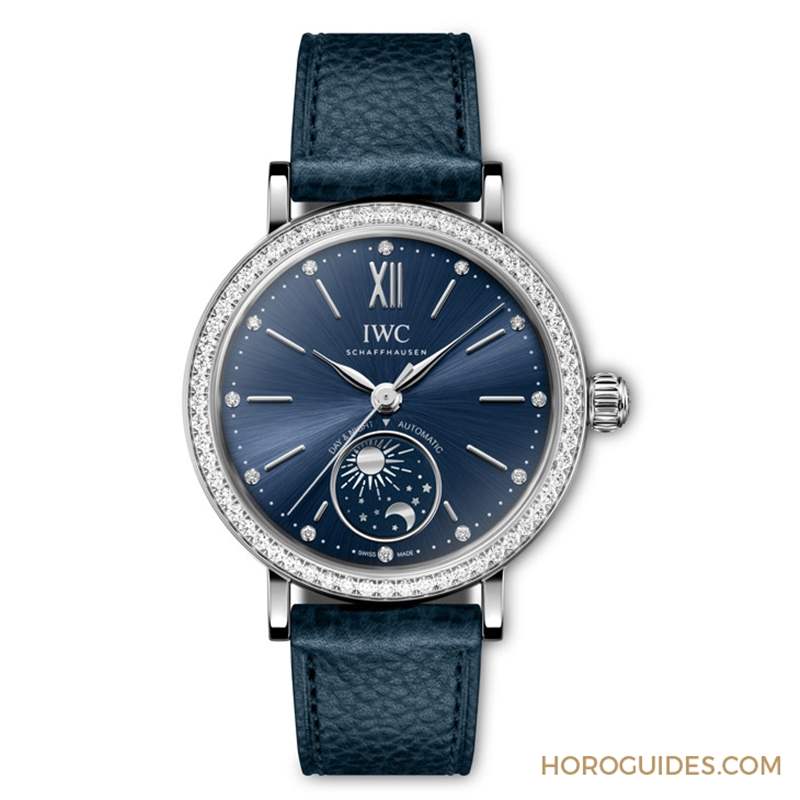 IWC - 柔潤質感,迷人英氣|IWC柏濤菲諾日夜顯示自動腕表34