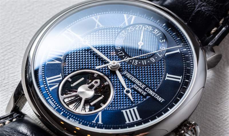 Frederique Constant Slimline Monolithic Manufacture 40Hz 硅振蕩器動手手表