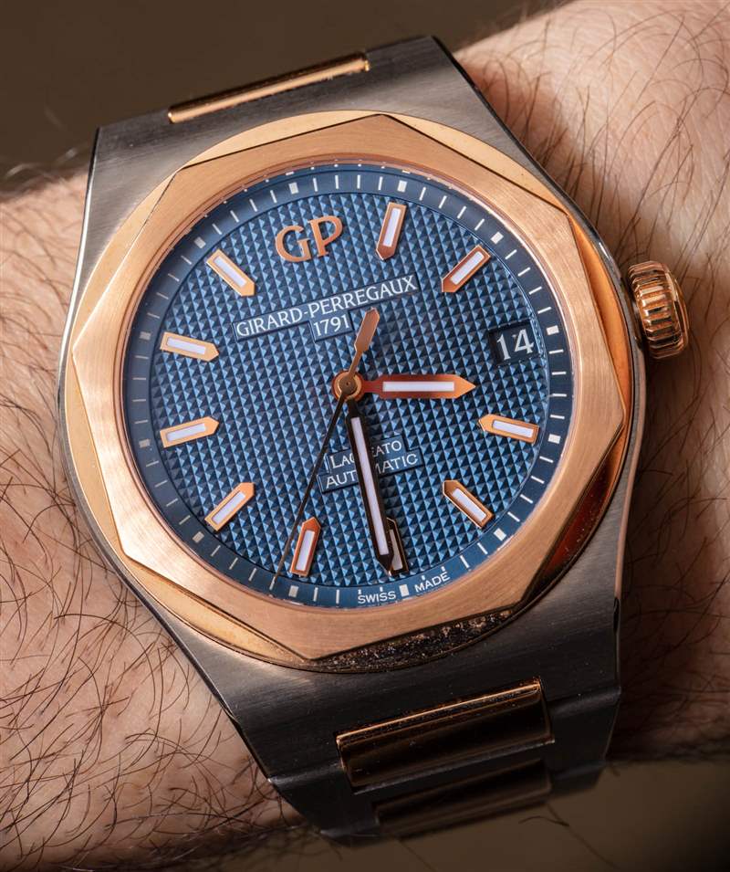 芝柏 Laureato 42 MM 鈦金和玫瑰金腕表評(píng)論