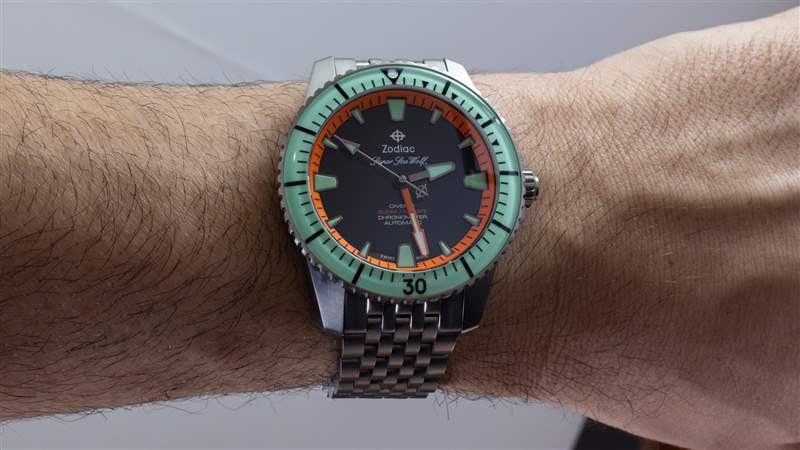 觀看評論：Zodiac Super Sea Wolf Pro-Diver 鈦金限量版