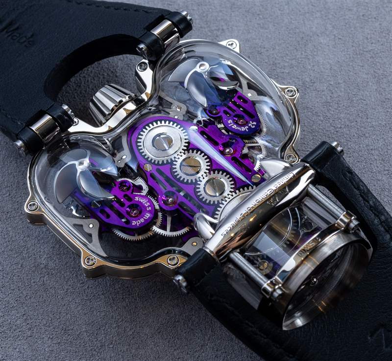 動手操作：MB&F Horological Machine 9 Sapphire Vision HM9-SV 手表