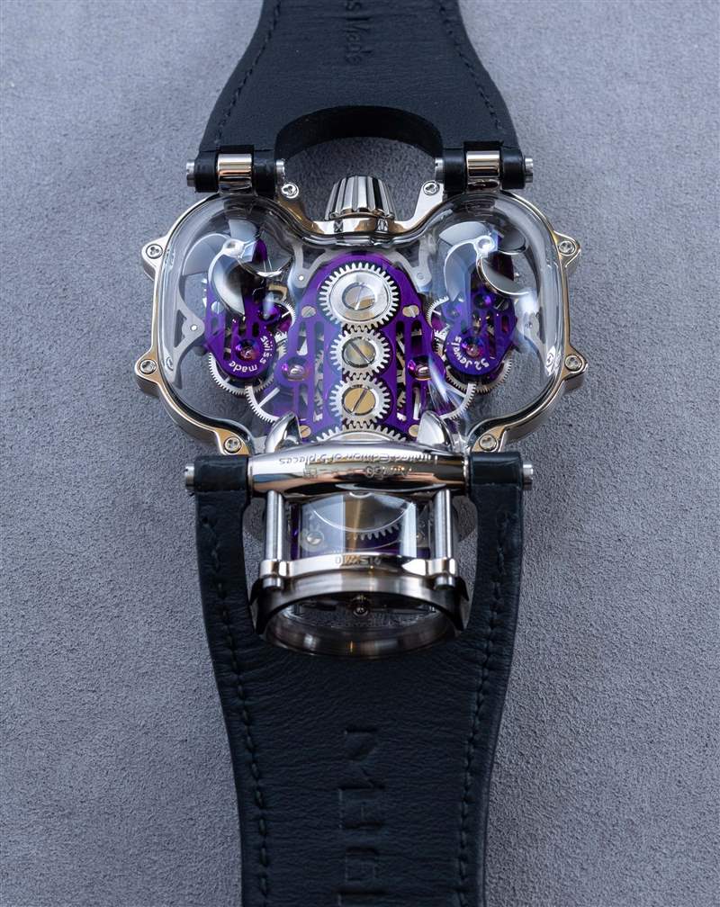 動手操作：MB&F Horological Machine 9 Sapphire Vision HM9-SV 手表