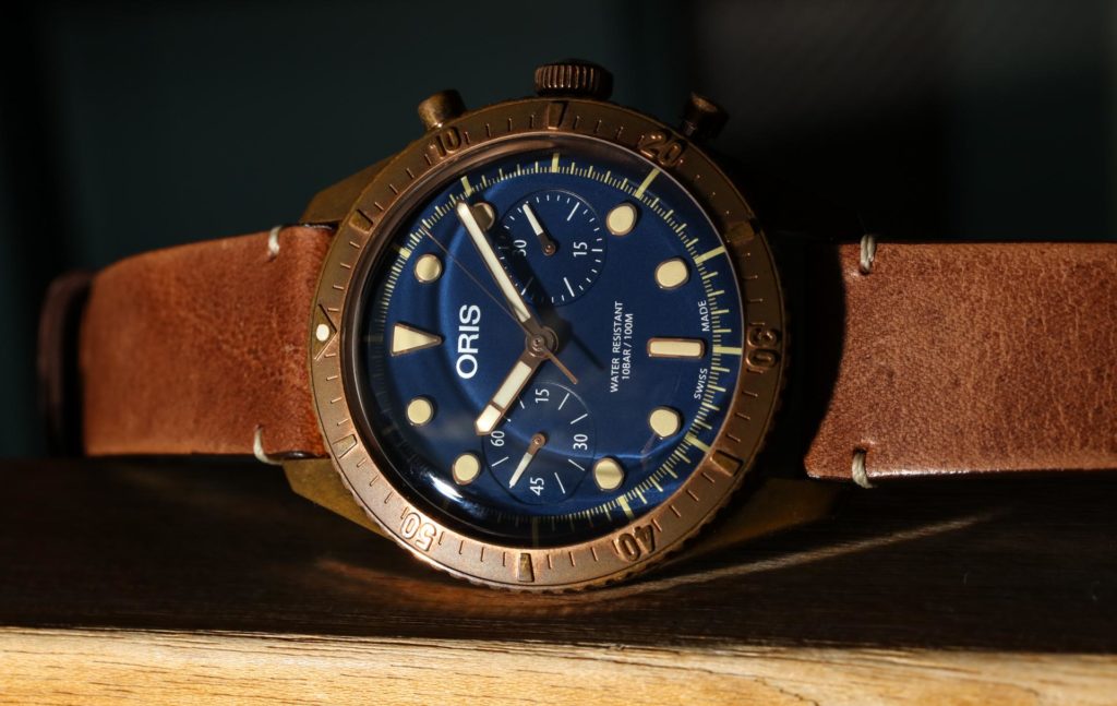 Oris Carl Brashear 計時碼表限量版青銅腕表