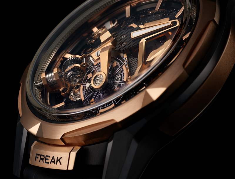 Ulysse Nardin Freak S 自動腕表帶雙 DiamonSil 調節系統