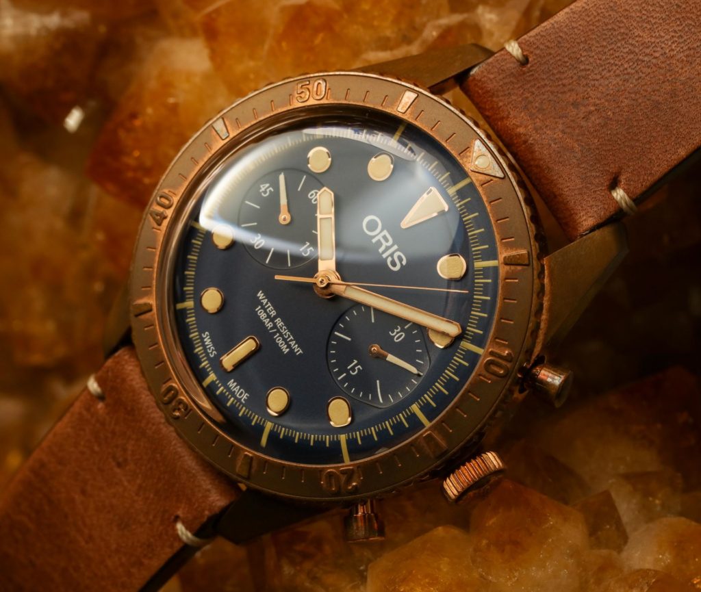 Oris Carl Brashear 計時碼表限量版青銅腕表