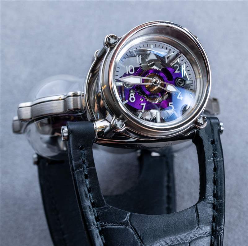 動手操作：MB&F Horological Machine 9 Sapphire Vision HM9-SV 手表