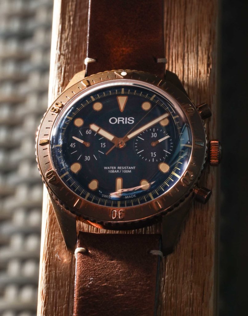 Oris Carl Brashear 計時碼表限量版青銅腕表