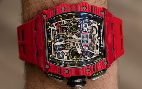 Richard Mille RM 11-03 自動飛返計時碼表紅色石英 FQ TPT 手表上手