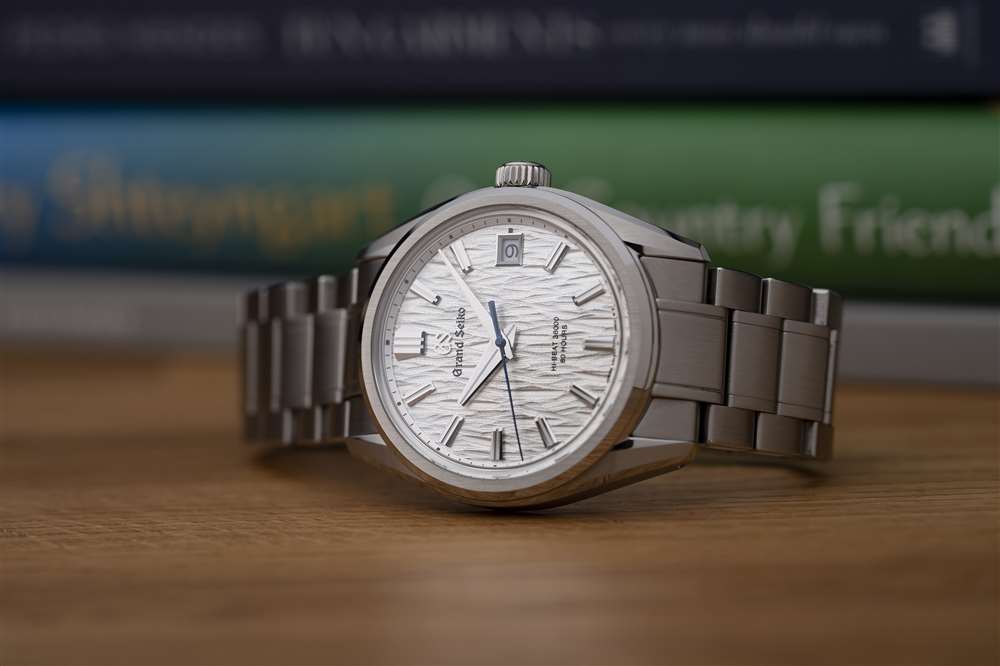 手腕一周The Grand Seiko SLGH005'White Birch'