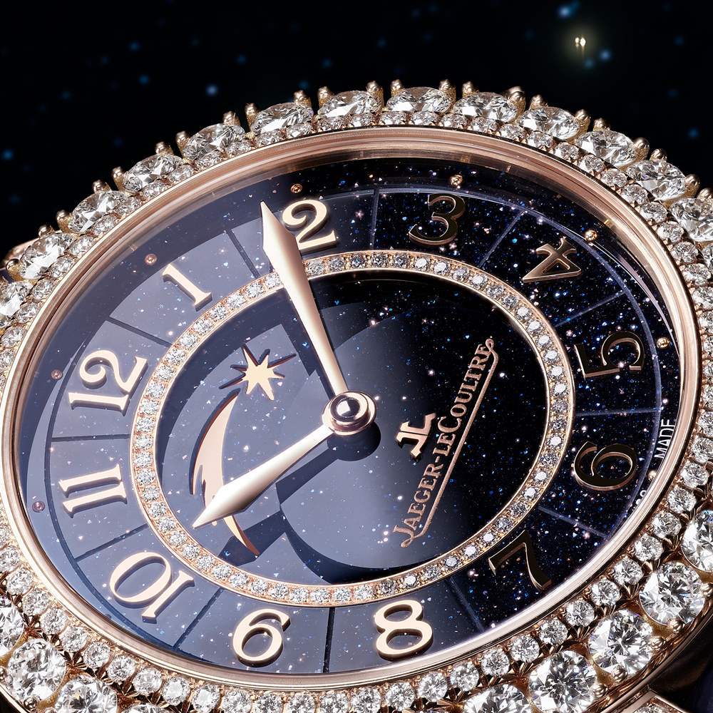 Jaeger-LeCoultre Rendez-Vous Dazzling Star 表盤特寫