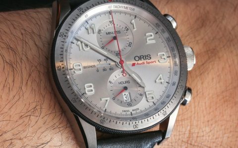 Oris Audi Sport限量版腕表上手體驗