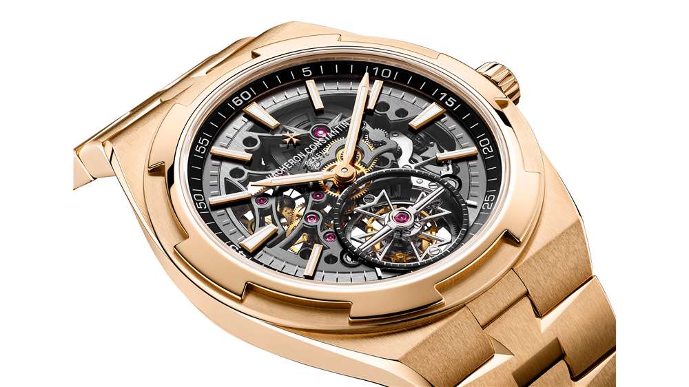 江詩丹頓 Overseas Skeleton Tourbillon 玫瑰金