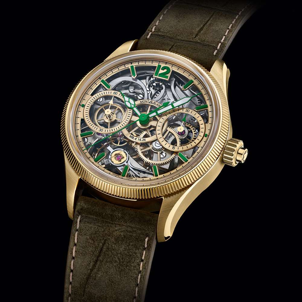 萬寶龍 1858 The Unveiled Secret Minerva Monopusher Chronograph LE18 的士兵形象