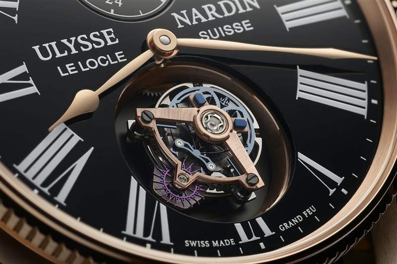 Ulysse Nardin 專有的 Ulysse Nardin Anchor Escapement。