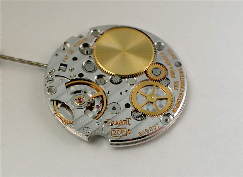 伯爵 20P,基礎機芯 Jean Lassale 口徑 1200。