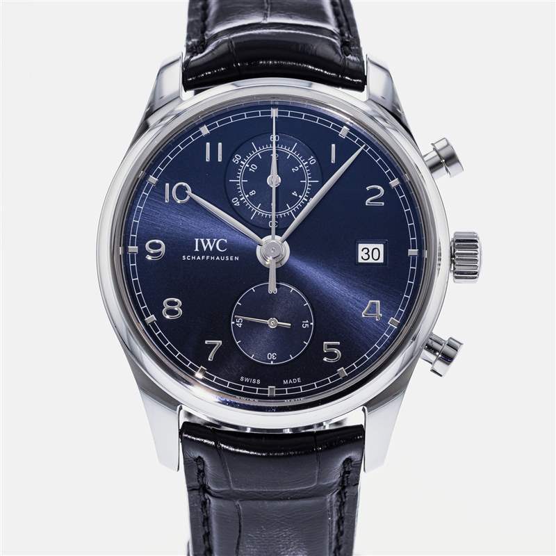 IWC Schaffhausen 葡萄牙計時碼表 Classic Ref. 的士兵射擊。 IW3903-03