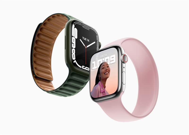 介紹Apple Watch Series 7：更大的屏幕，更難破解