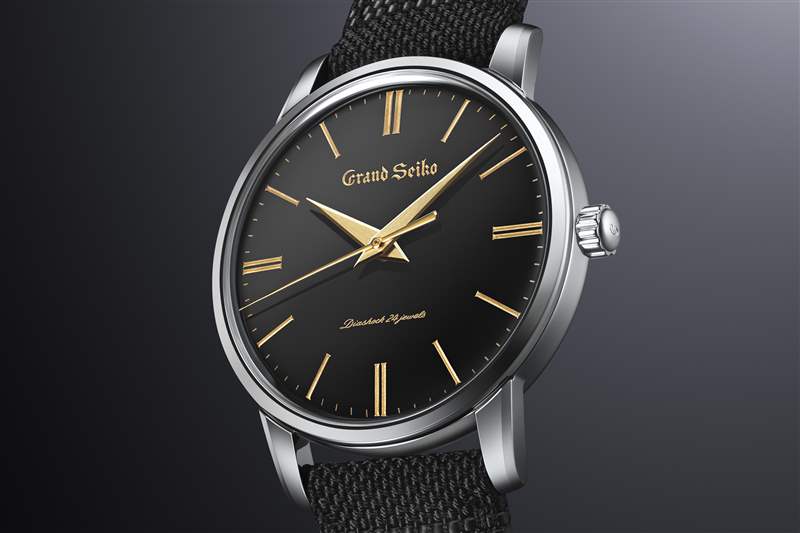 帶有金色裝飾的 Grand Seiko SBGW295 手表