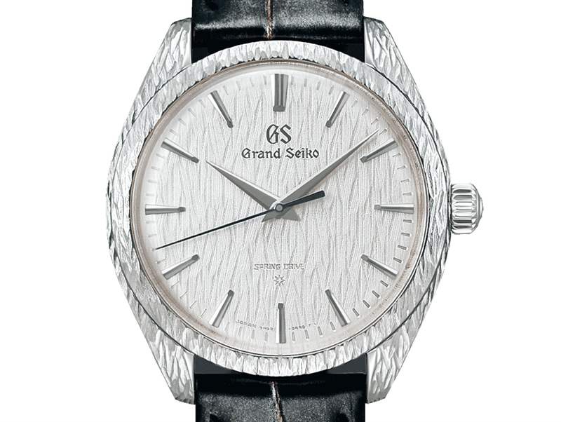 Grand Seiko推出Masterpiece Collection Spring Drive SBGZ009雕刻工藝腕表：冬季白樺林