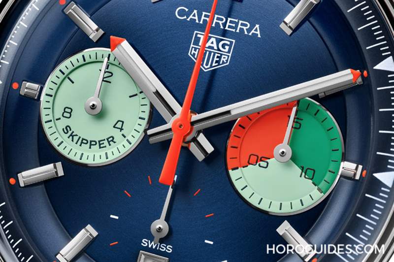 TAG HEUER - 再次啟航！ 以1968年Skipper原型表為靈感｜Tag Heuer Carrera Skipper帆船計時腕表