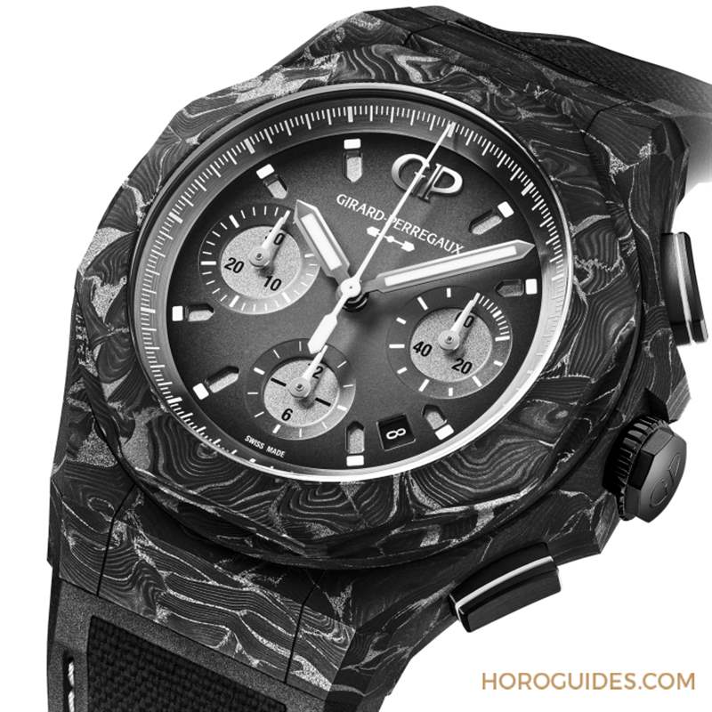 GIRARD-PERREGAUX - 令人驚「碳」 創新復合材質新表登場｜GP Laureato Absolute Chronograph 8Tech