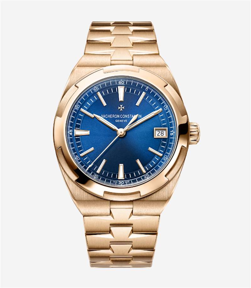 江詩丹頓Overseas玫瑰金大三針（VACHERON CONSTANTIN官網(wǎng)）