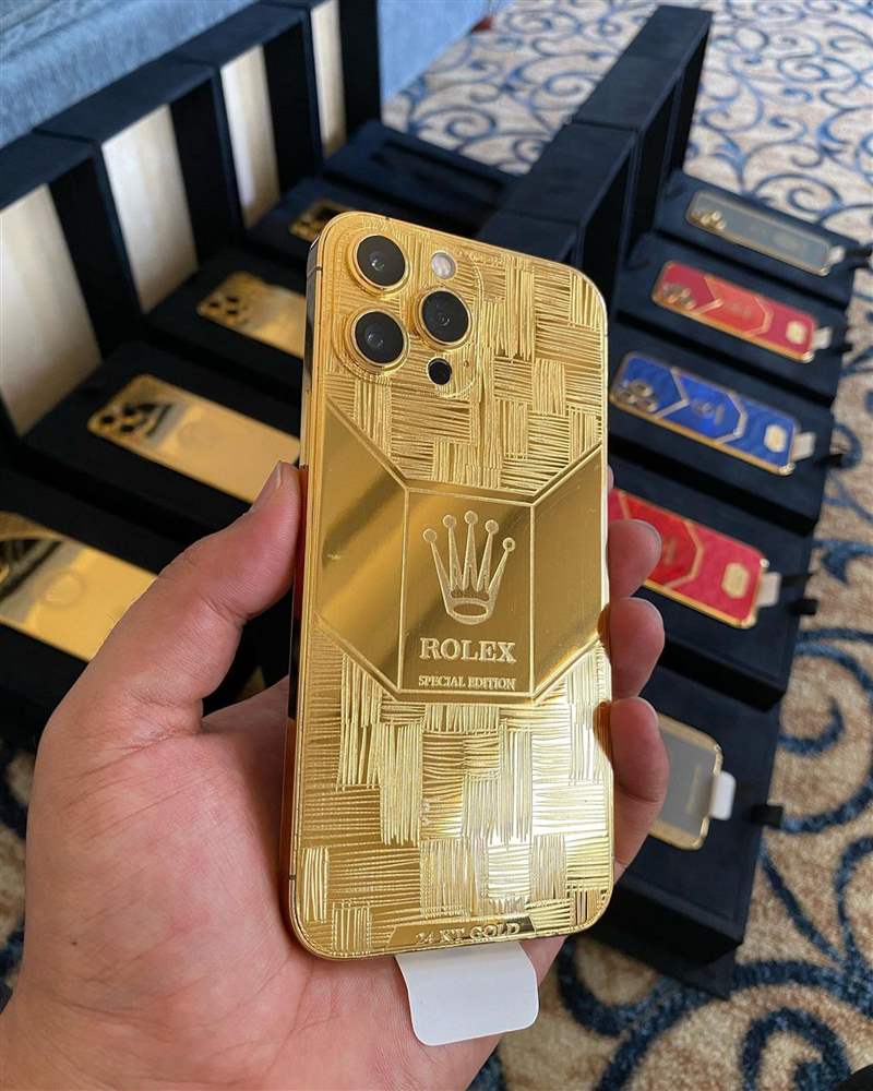 改裝Rolex 勞力士iPhone手機（IG@rg_phone_dxb）