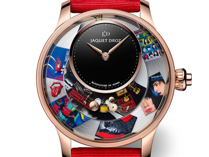 Jaquet Droz推出Rolling Stones Automaton訂制款腕表：致敬滾石樂隊(duì)