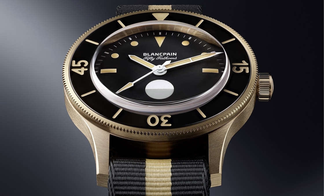 BLANCPAIN - 寶珀Fifty Fathoms 70周年紀(jì)念款第三彈! 青銅金五十噚登場(chǎng)