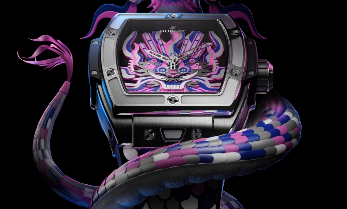 HUBLOT - 表上祥龍剪影｜HUBLOT融合剪紙藝術創(chuàng)Spirit of Big Bang鈦金龍表