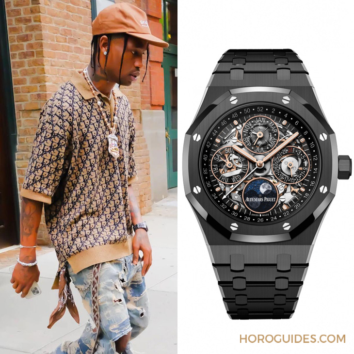 AUDEMARS PIGUET - 【名人表盒】盤點潮流風向王Travis Scott戴些什么表