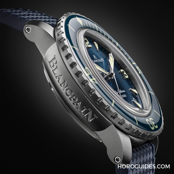 BLANCPAIN - 42mm新成員報到！ BLANCPAIN Fifty Fathoms 18K紅金、23級鈦金新款登場