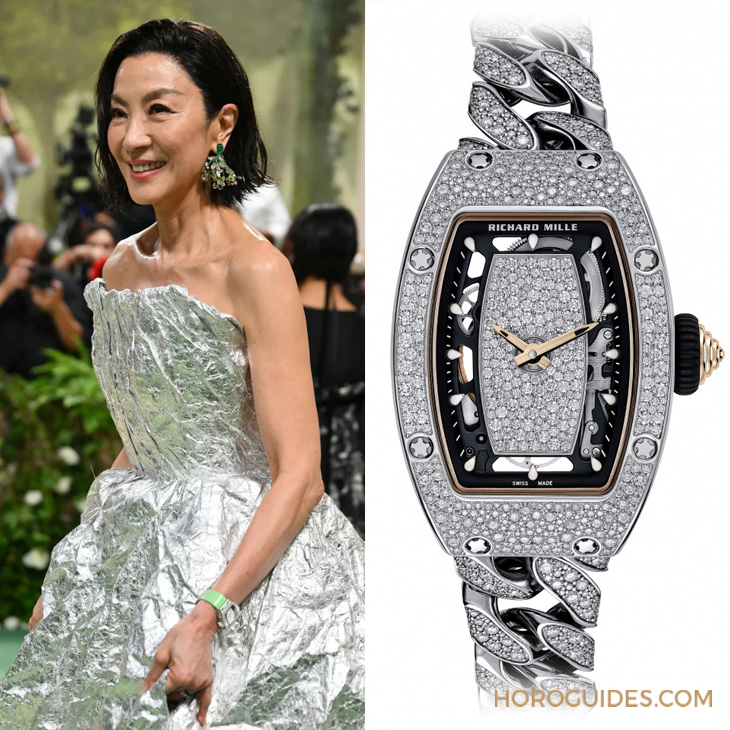 AUDEMARS PIGUET - ROYAL OAK - 26735SG. OO.1320SG.01 - 直擊Met Gala 2024！ 看看名人們在時光花園里戴了哪些表