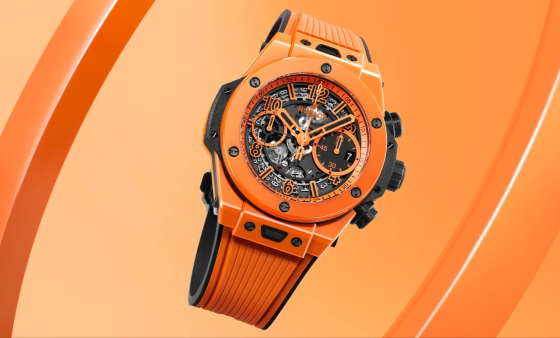 HUBLOT - 今夏最時尚的色彩！ HUBLOT推出全新Big Bang Unico Orange Ceramic橙色陶瓷腕表