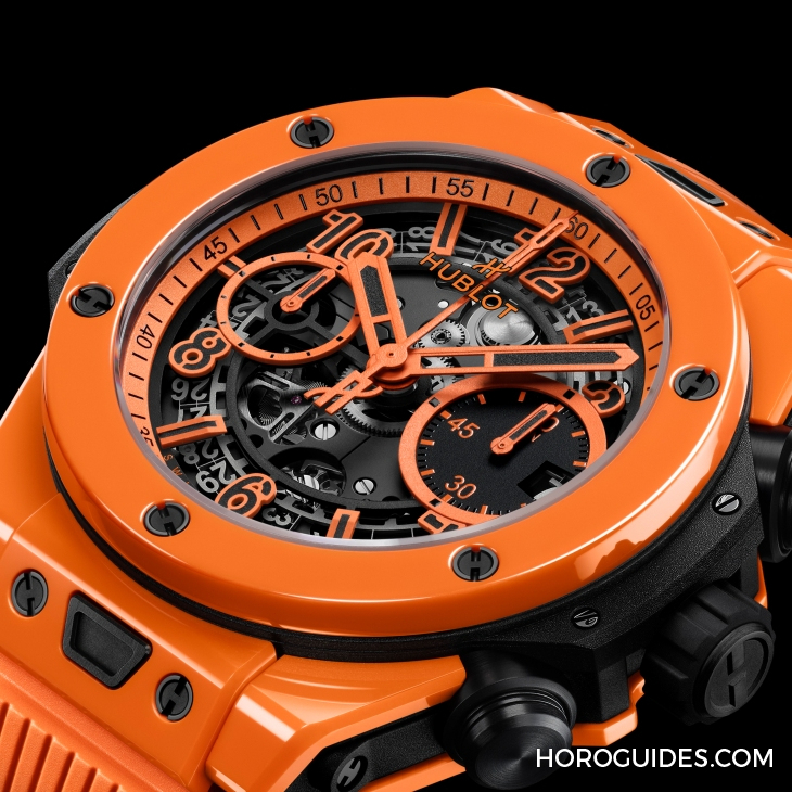 HUBLOT - 今夏最時尚的色彩！ HUBLOT推出全新Big Bang Unico Orange Ceramic橙色陶瓷腕表