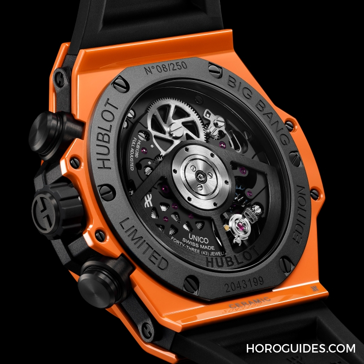 HUBLOT - 今夏最時尚的色彩！ HUBLOT推出全新Big Bang Unico Orange Ceramic橙色陶瓷腕表